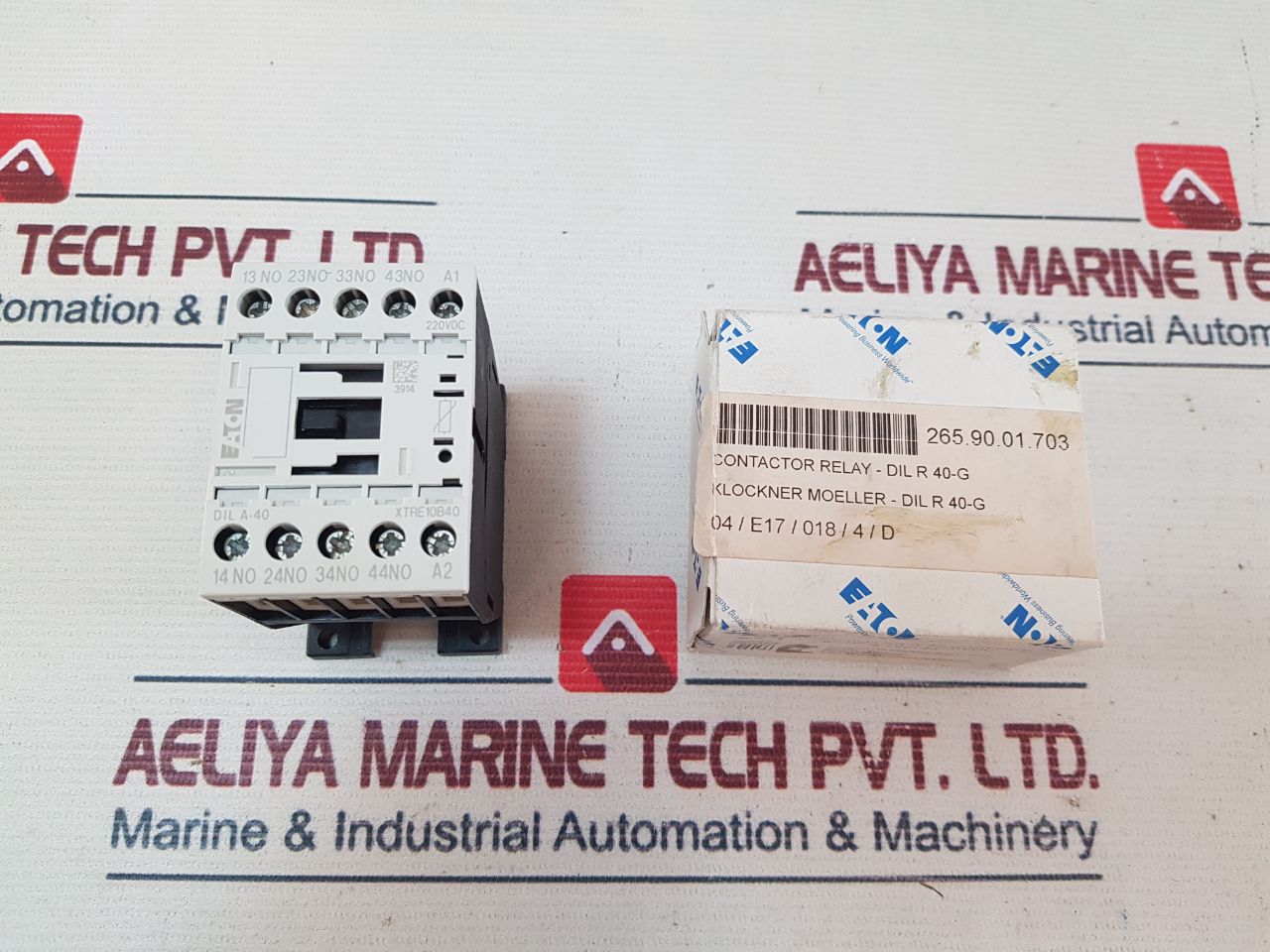Eaton Dil A-40 Contactor Relay 220Vdc