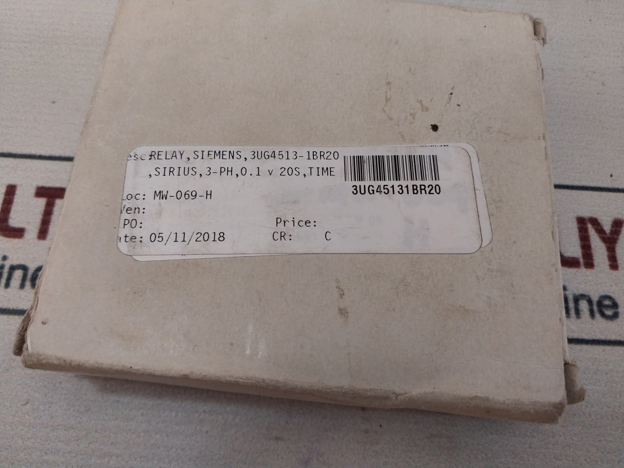 Siemens Sirius 3Ug4513-1Br20 Phase Monitoring Relay