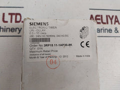 Siemens 3Rp1511-1Ap30 Timing Relay 24V Ac/Dc
