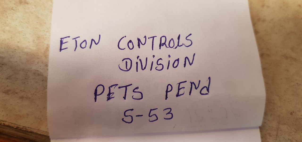 Eaton S-53 Water Inlet Valve Kit