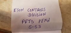 Eaton S-53 Water Inlet Valve Kit