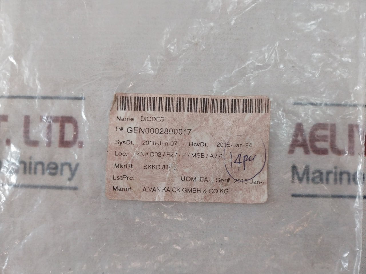 Semikron Skkd 81/12 Rectifier Diode Module 