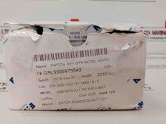 Eaton M22-k01 Key Operated Switch