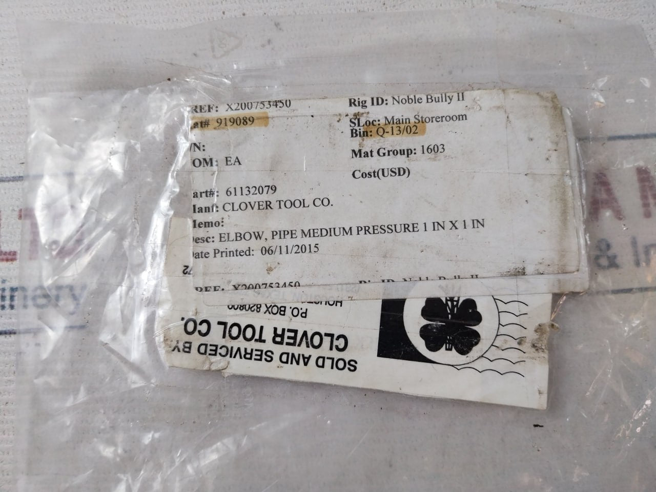 Autoclave Engineers Clx16 High Pressure Elbow