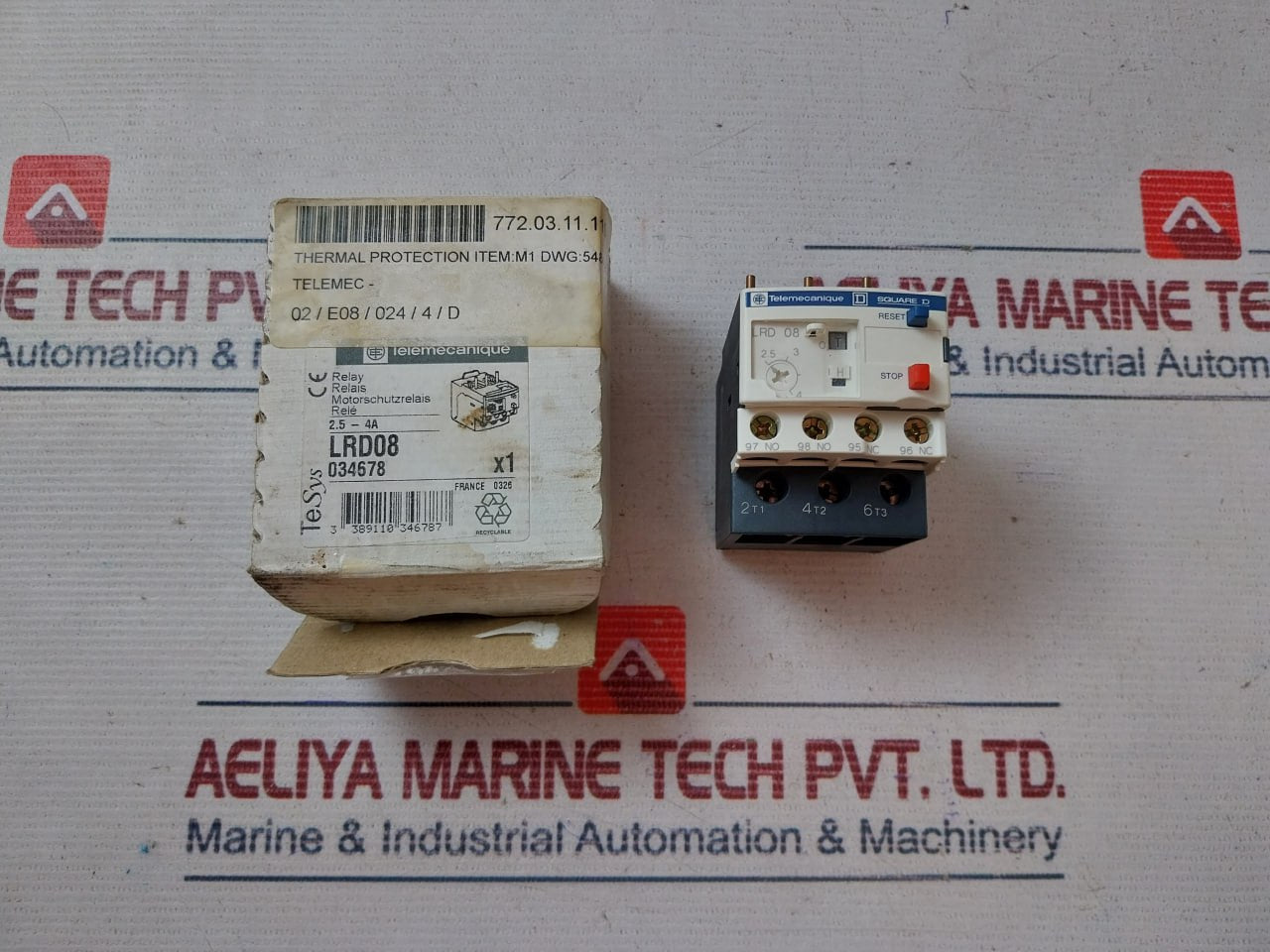 Telemecanique Lrd 08 Thermal Overload Relay