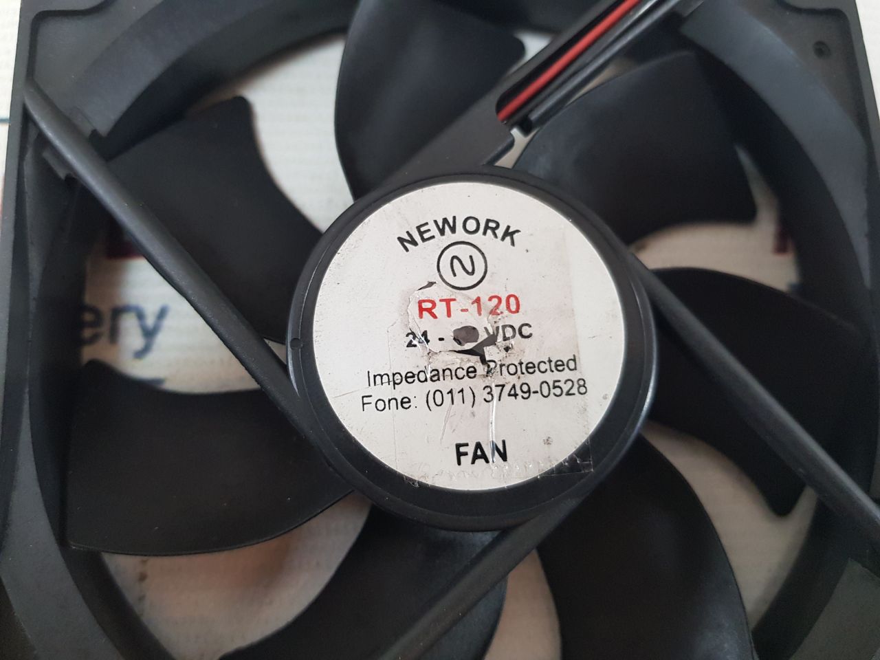 Nework Rt-120 Cooler Fan 24Vdc