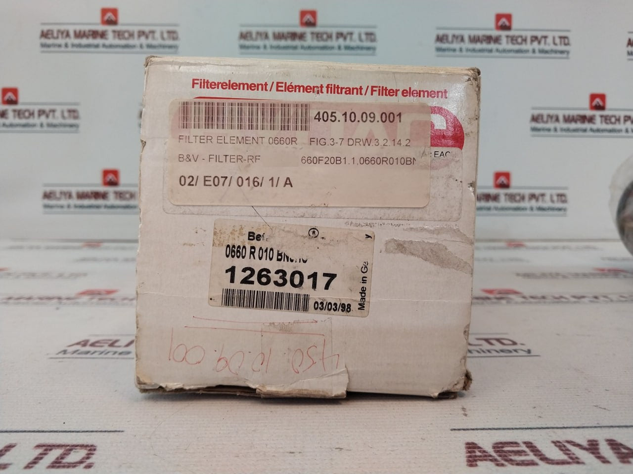 Hydac 0660 R 010 Bn3Hc Betamicron 3 Plus Filter Element