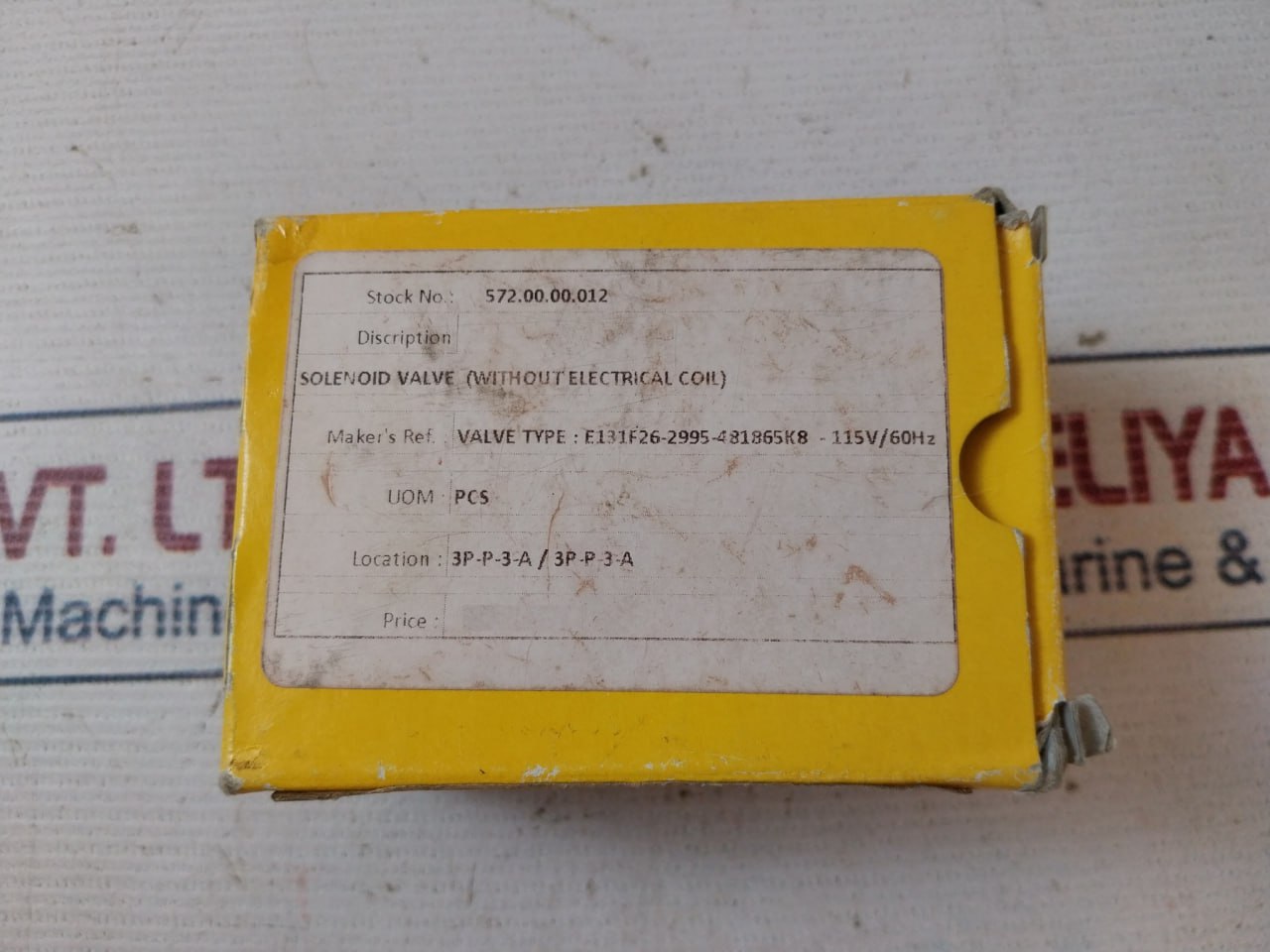 Lucifer E131F26 Solenoid Valve