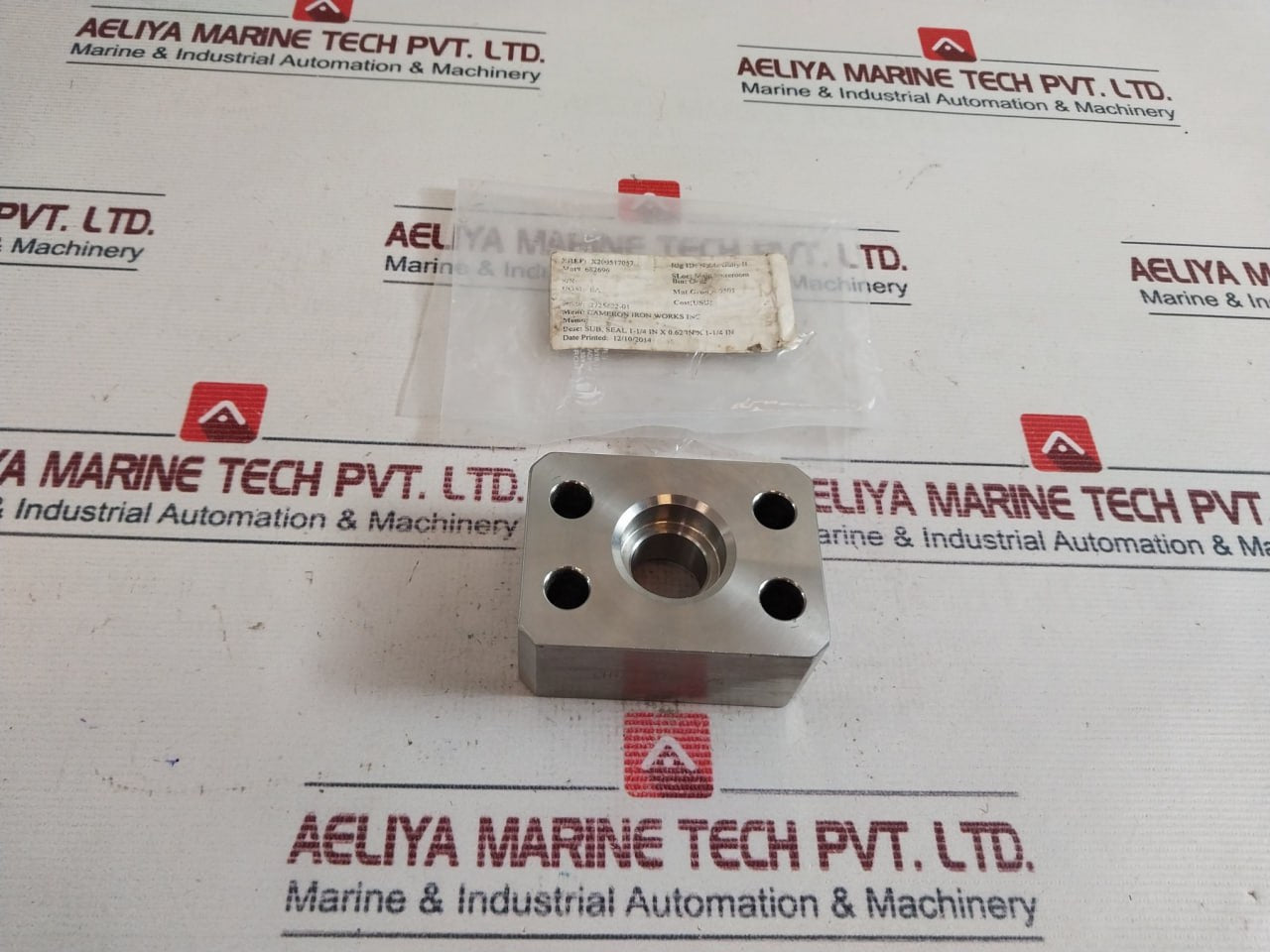 Cameron 2725422-01 Square Flange Yq91098Za