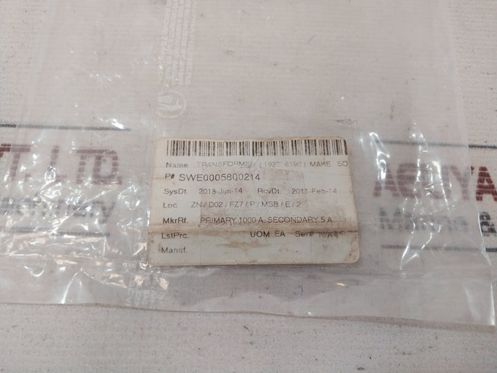 Socomec Tcb 55-80 Transformer