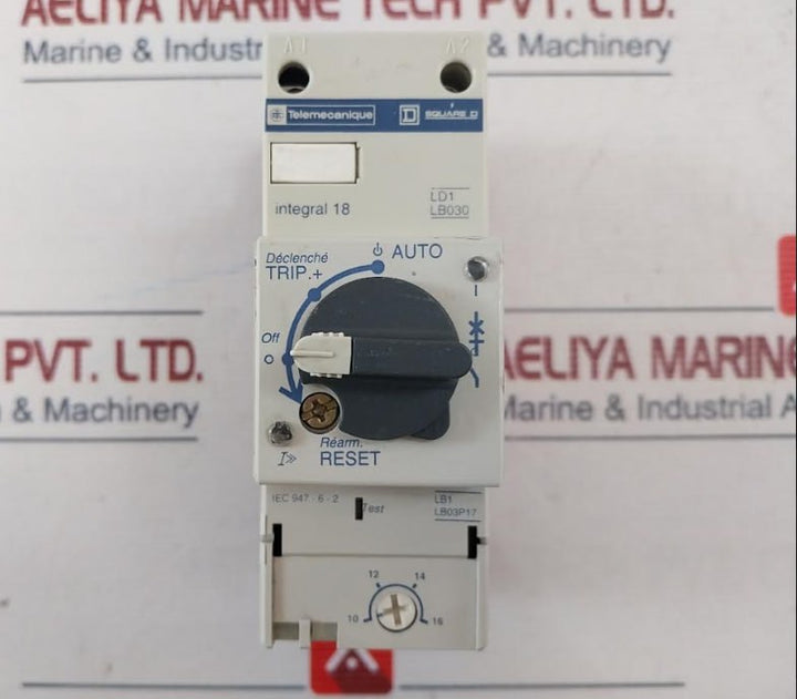Telemecanique Ld1 Lb030 Motor Starter 230V 50/60Hz