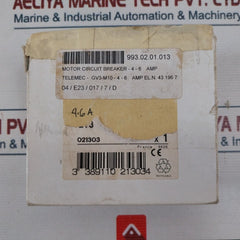 Telemecanique Gv3-m10 Motor Protection Circuit Breaker 690V