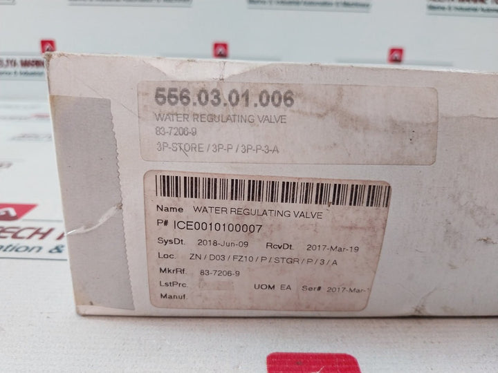 Johnson Controls V46Aa-75 Water Regulating Valve 83-7206-9 150 Psig