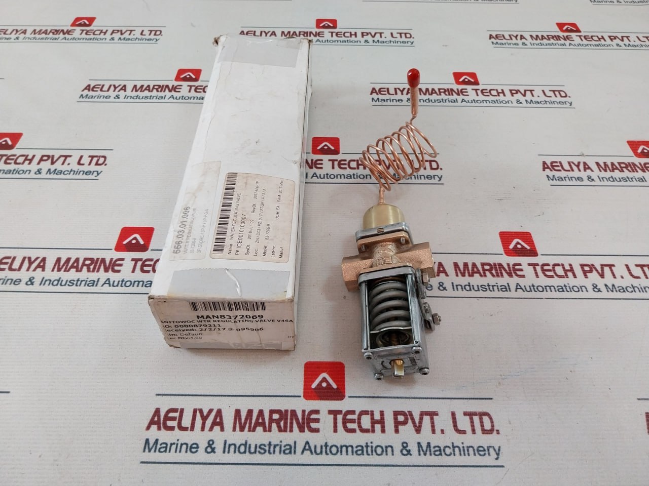 Johnson Controls V46Aa-75 Water Regulating Valve 83-7206-9 150 Psig