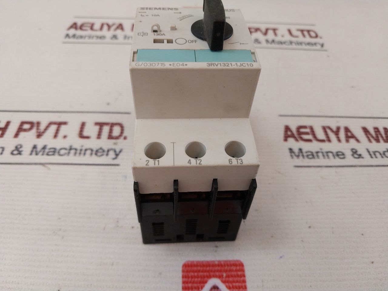 Siemens Sirius 3Rv1321-1Jc10 Circuit Breaker 10A
