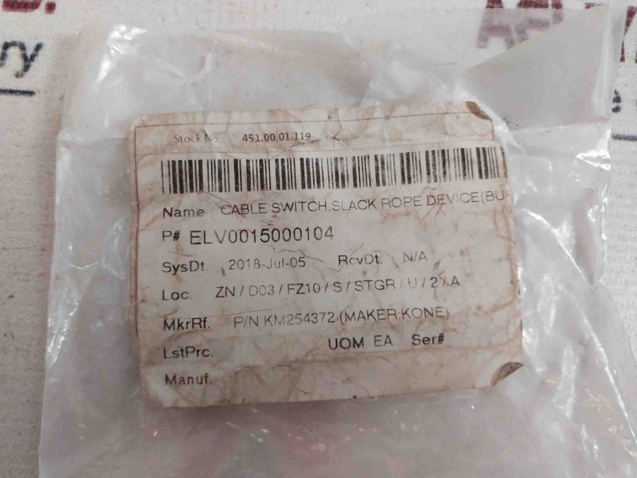 Bernstein I88-su1Z W Limit Switch Km254372