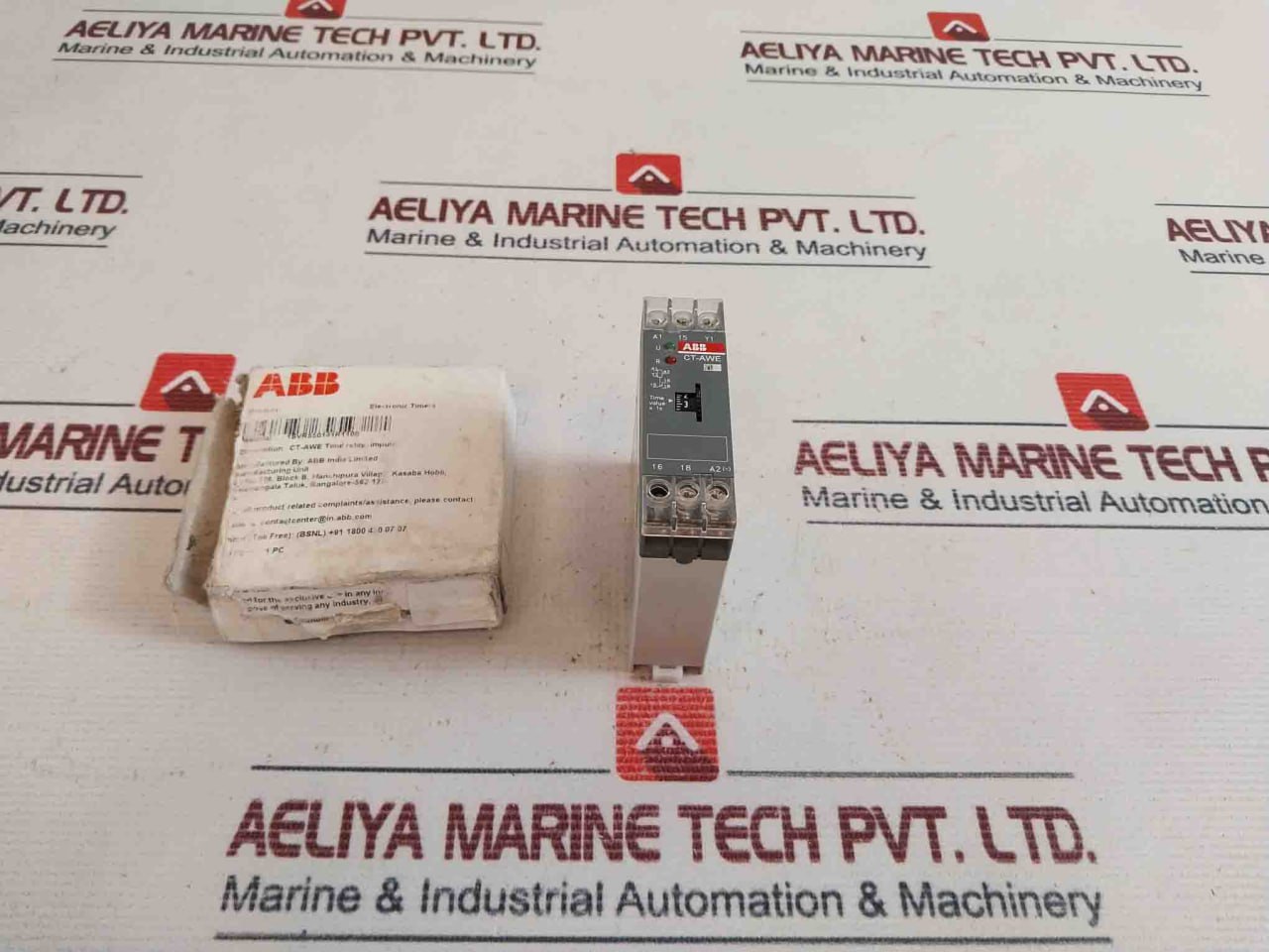 Abb Ct-awe 1Svr550141R1100 Impulse-off Time Relay 