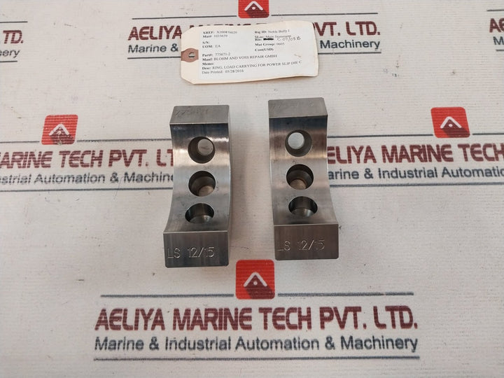 Blohm And Voss 775671-2 Load Carrying For Power Slip Die C Ring