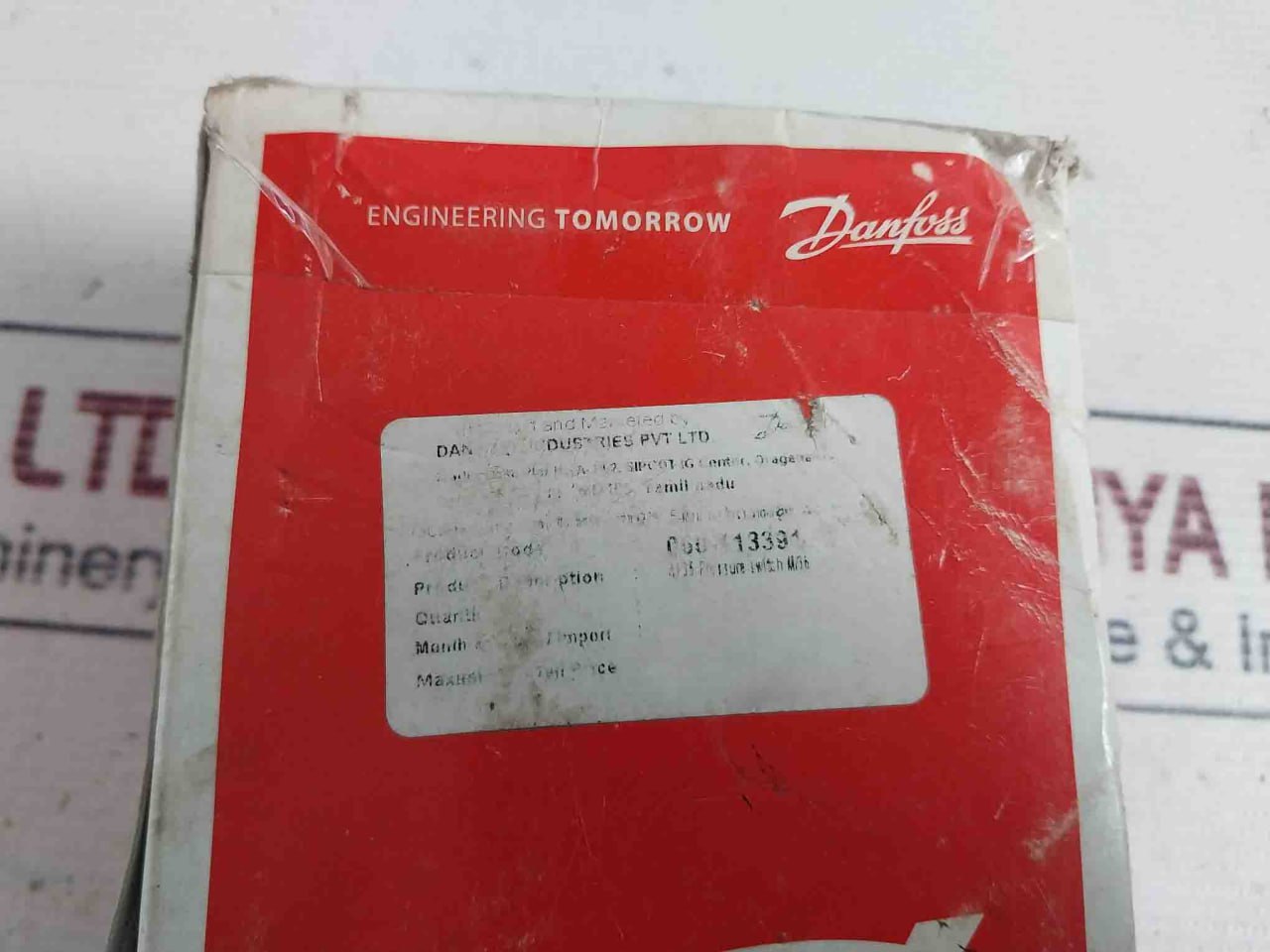 Danfoss Kp35 Pressure Switch 0.7-4 Bar 10-55 Psi