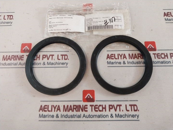 Huisman 2026215 Radial Oil Seal