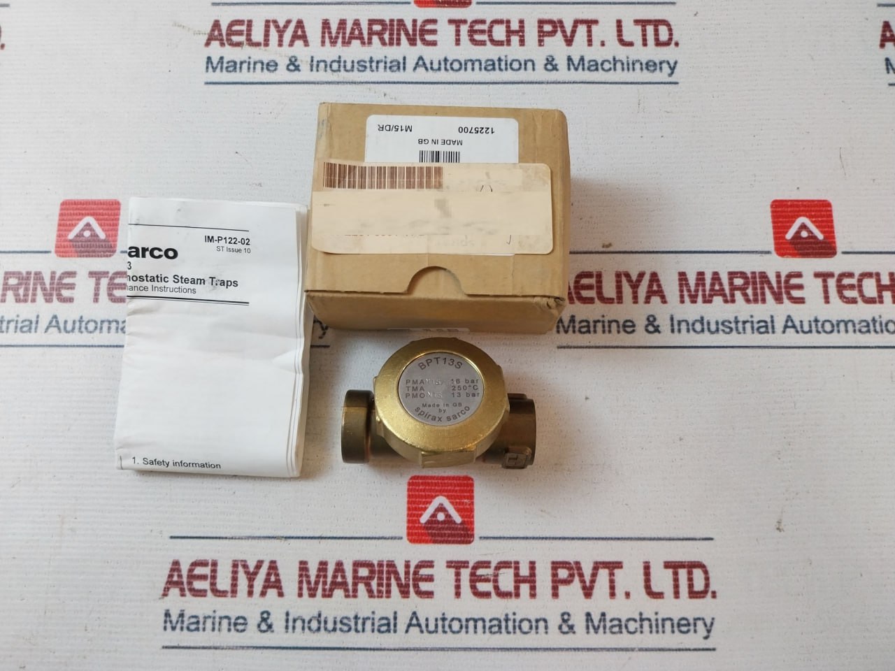 Spirax Sarco Bpt13S Pressure Thermostatic Steam Traps