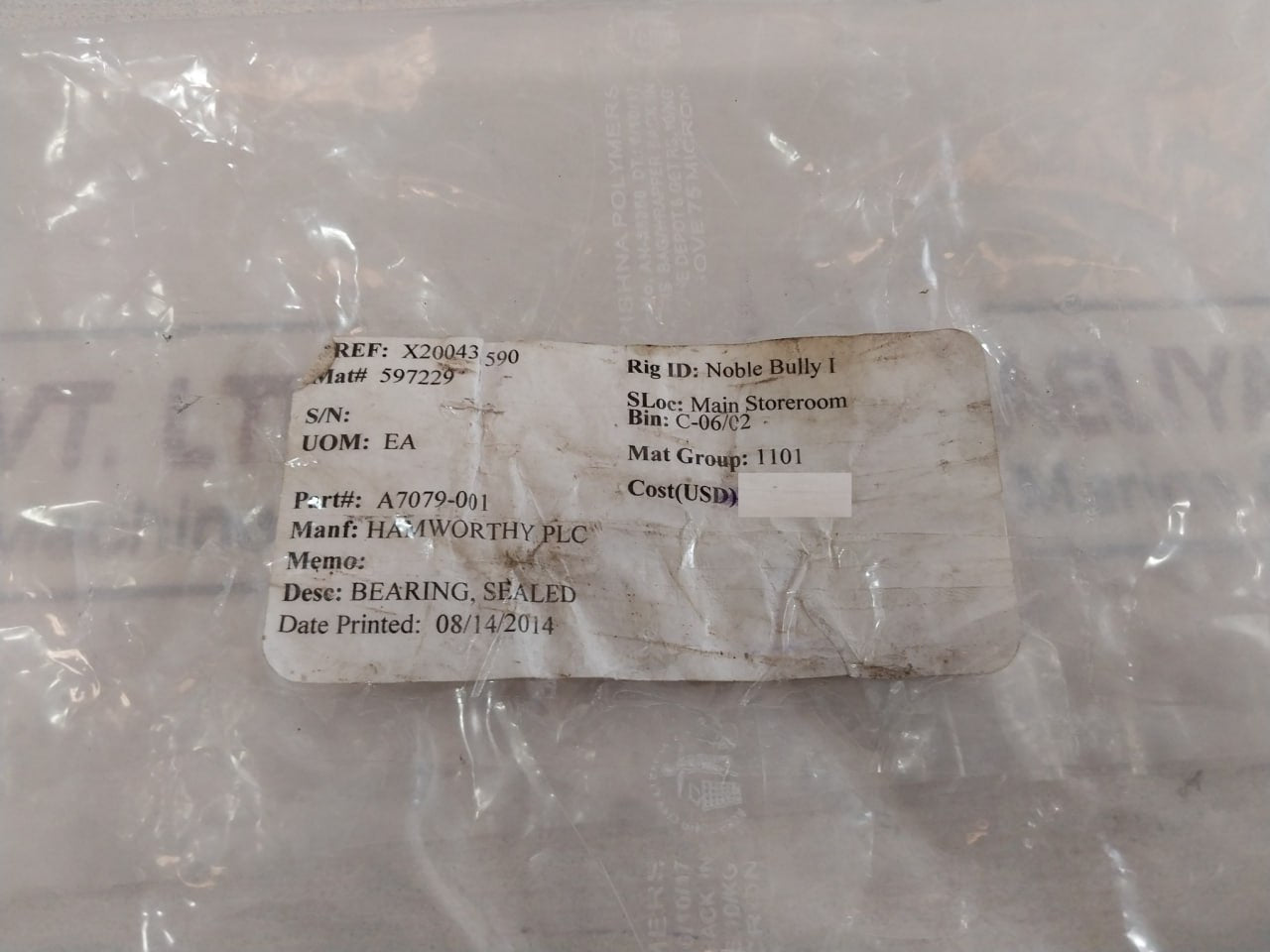 Skf 3309 A-2Rs1/Mt33 Sealed Bearing 291H