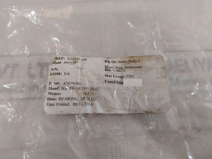 Skf 3309 A-2Rs1/Mt33 Sealed Bearing 291H