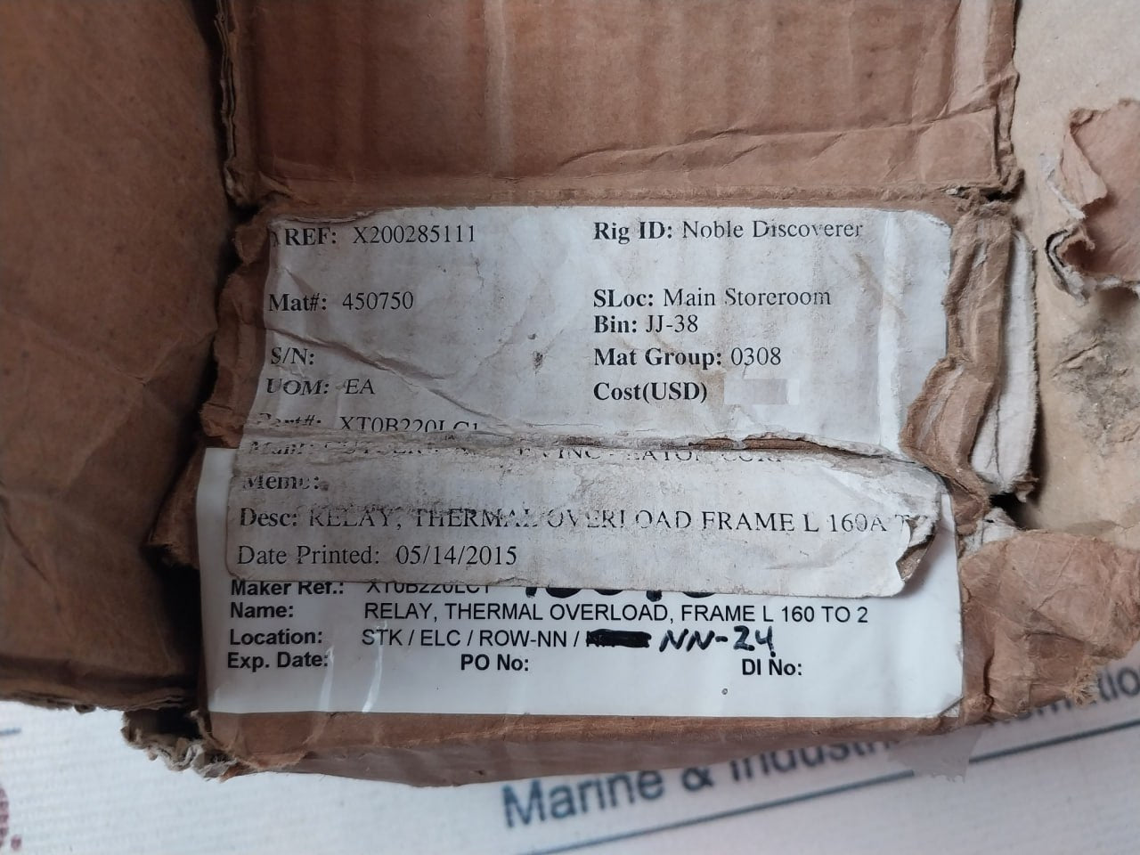 Eaton Xtob0220Lc1 Thermal Overload Relay