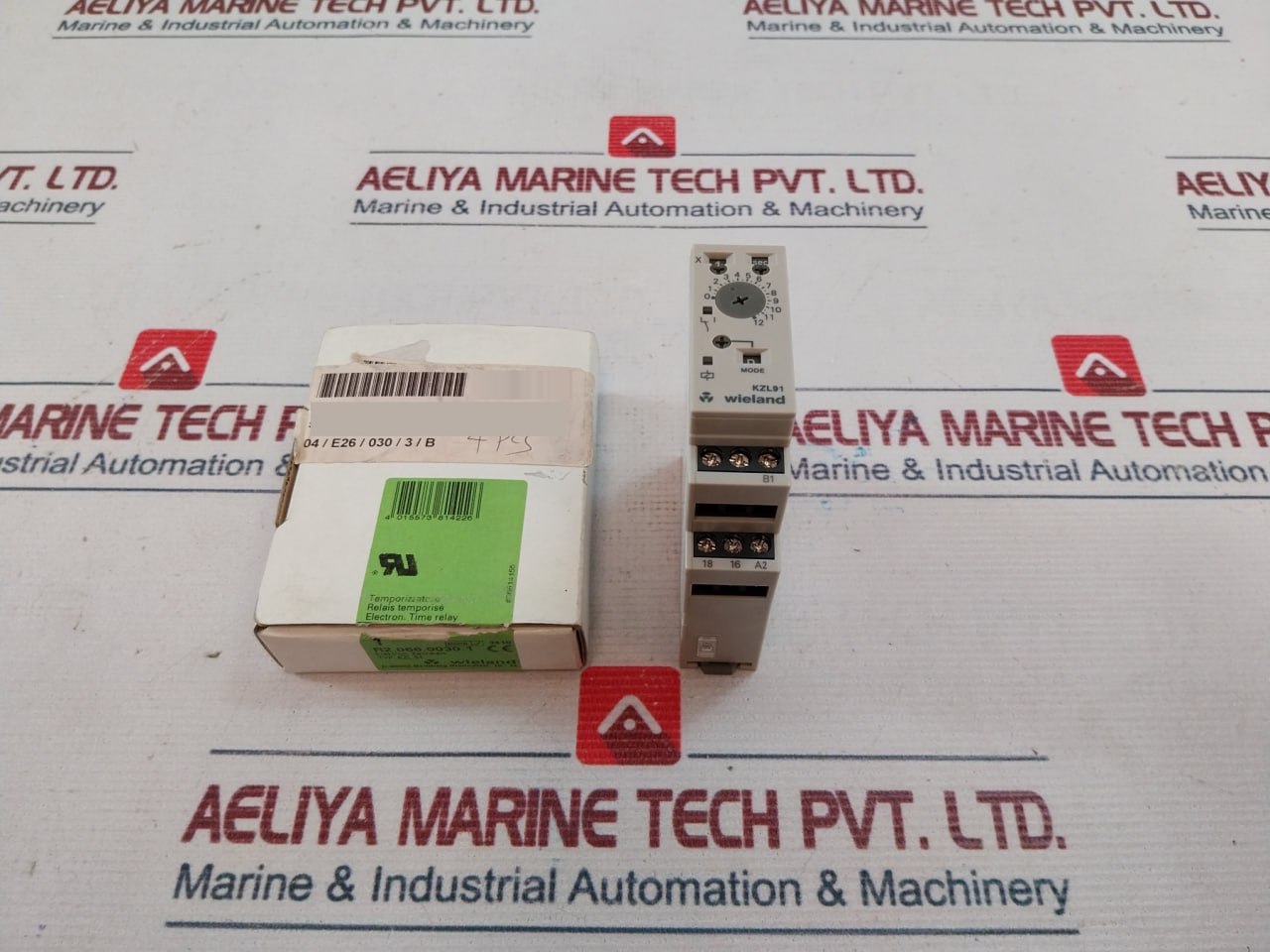 Wieland Kzl 91 Electron Time Relay 50-60Hz
