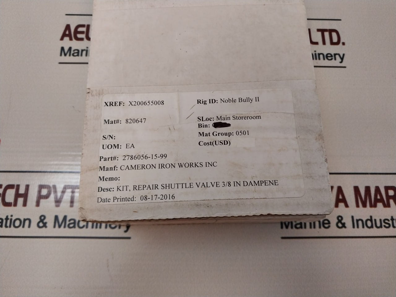 Dtl Technologies Sh0115Rk Repair Kit For Shuttle Valve