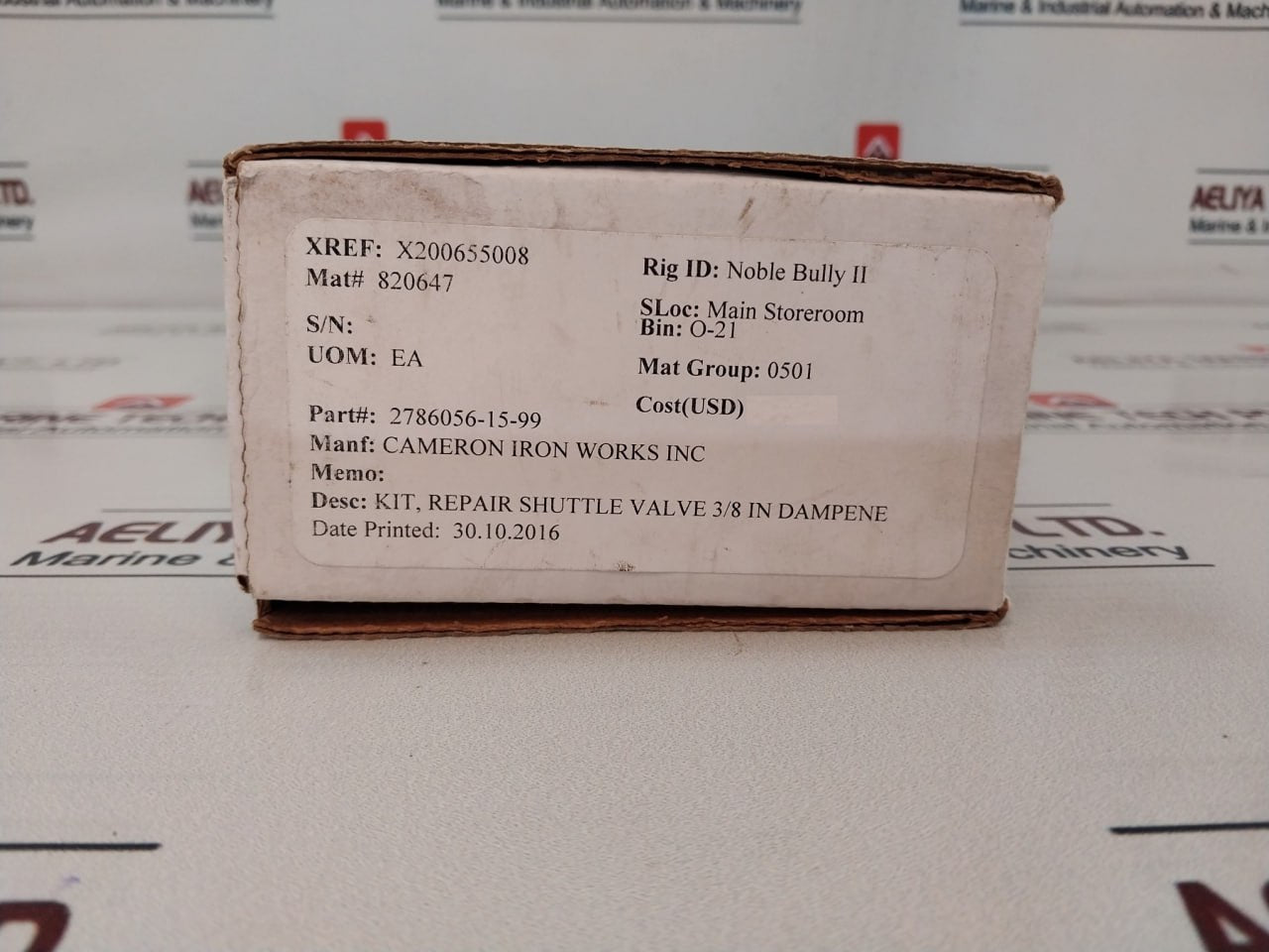 Dtl Technologies Sh0115Rk Repair Kit For Shuttle Valve