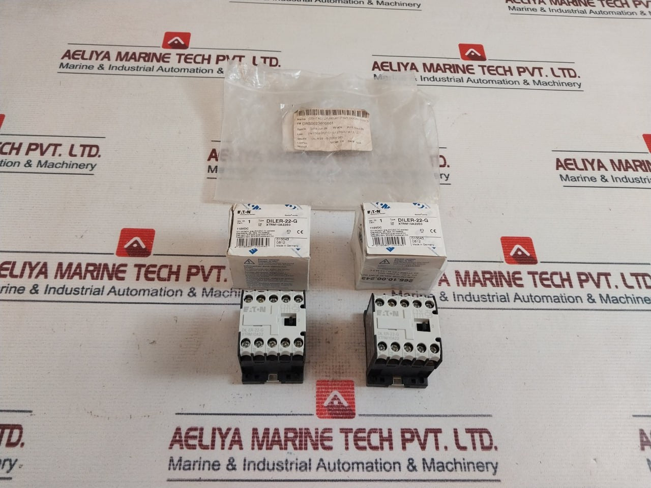 Eaton Dil Er-22-g Mini Contactor Relay 110V Dc