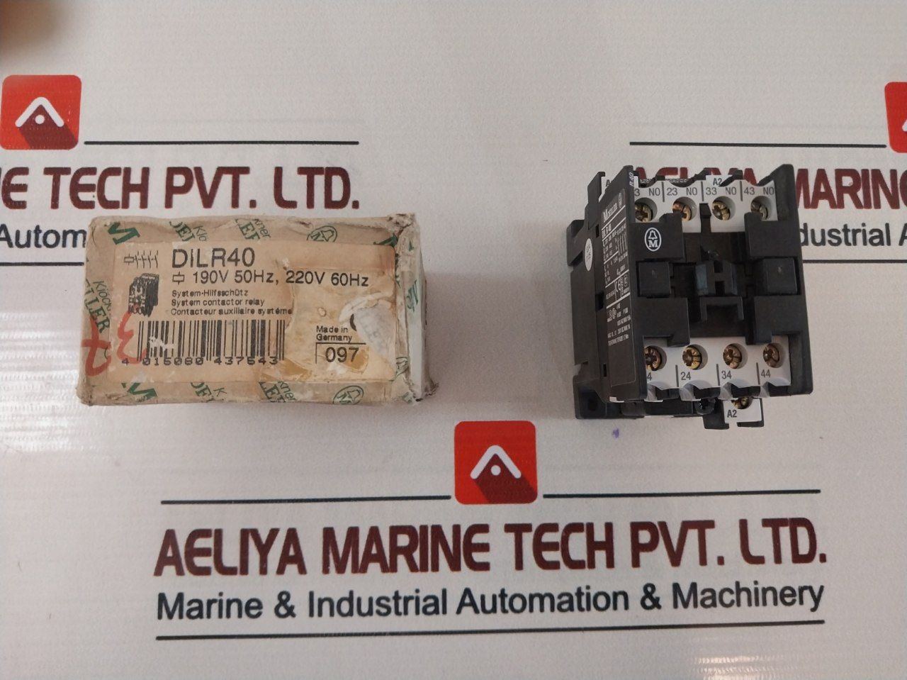 Klockner Moeller Dil R 40 System Contactor Relay 16A