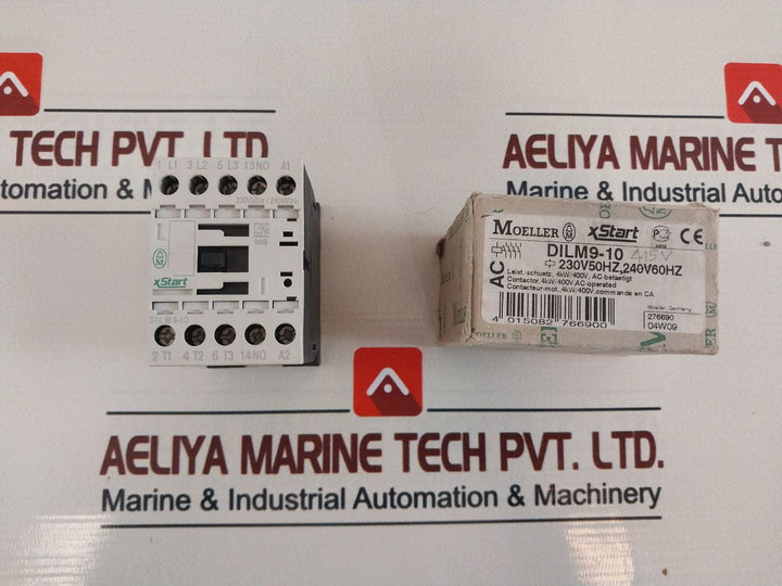 Moeller Dil M 9-10 3 Pole Contactor 20A 240V 60Hz