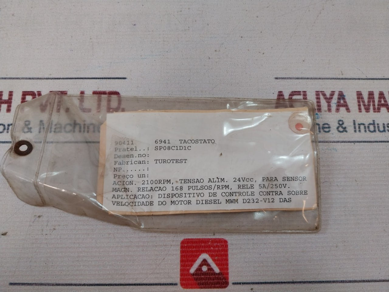Turotest Sp08C1D1C Switch For Magnetic Sensor 400 Rpm