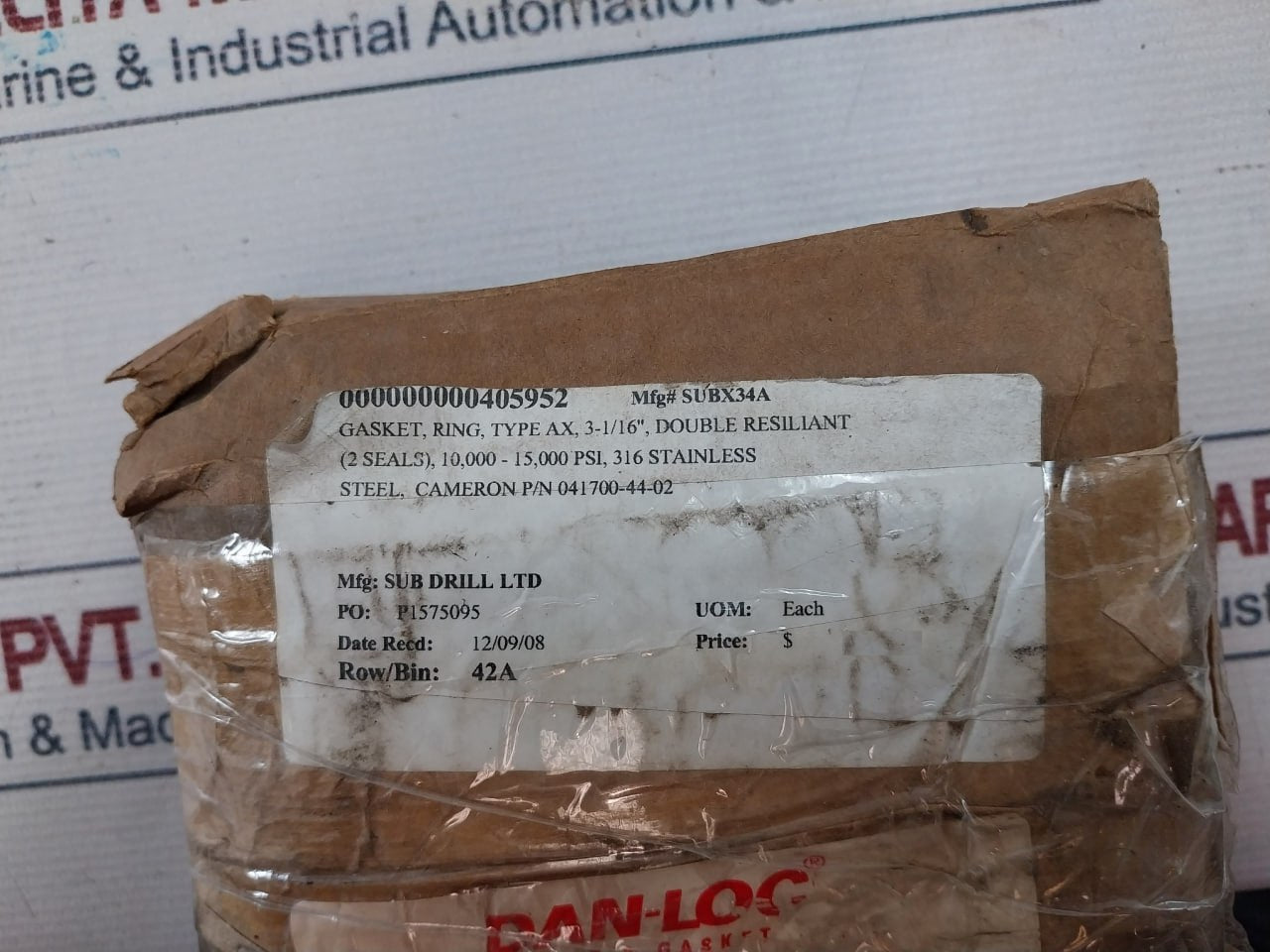 Dan-loc 041700-44-02 Shaft Seal Assembly Ax-6 3-1/16