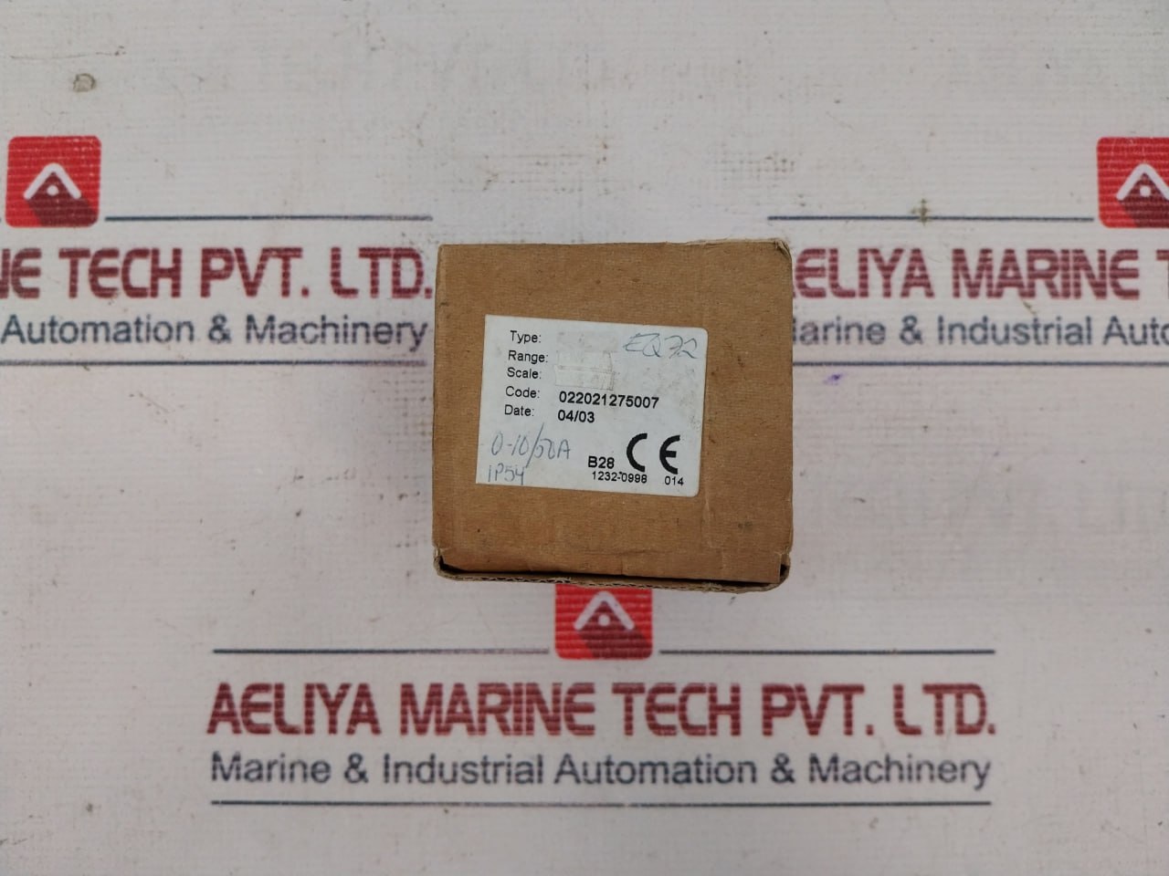 Auramarin Eq72 Ampere Meter 0-10/50A