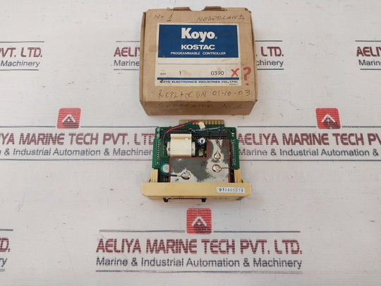 Koyo Electronics Sr-20-4128 Cpu Module Programmable Controller