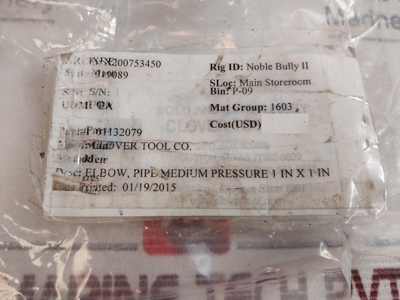 Autoclave Engineers Clx 16 Medium Pressure Elbow Fitting