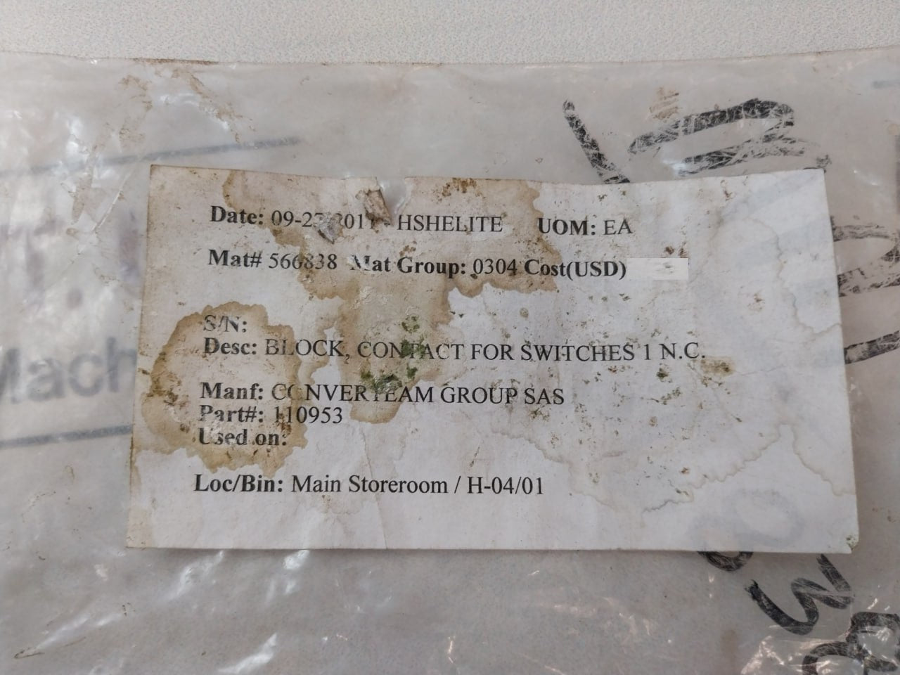 Lot Of 3X C3 Controls Wnc Contact Block For Switch