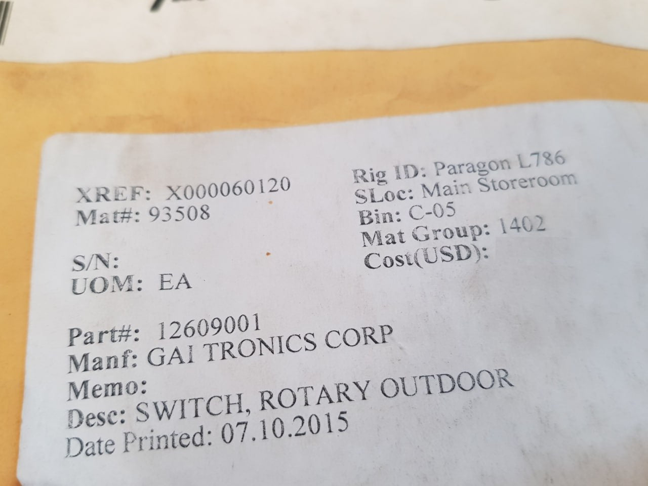 Gai Tronics 61512-004 Wiring Harness Assembly