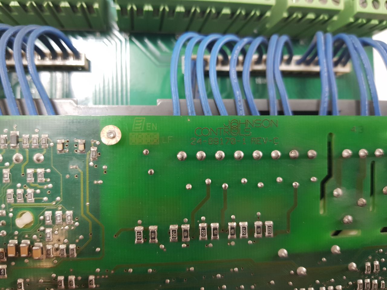 Johnson Controls 09P0137938 Printed Circuit Board Rev.C