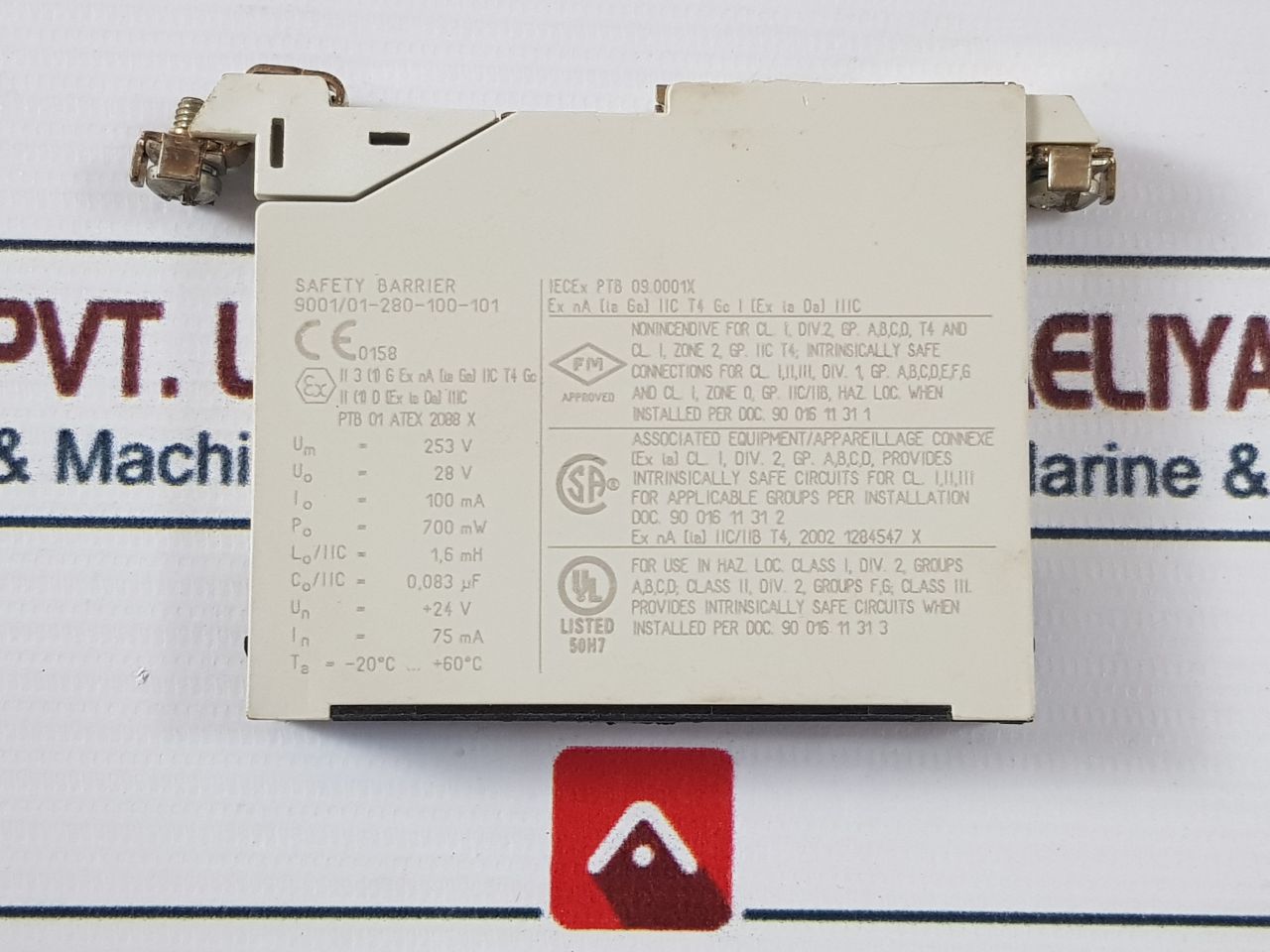 Stahl Intrinspak 9001/01/280-100-101 Safety Barrier