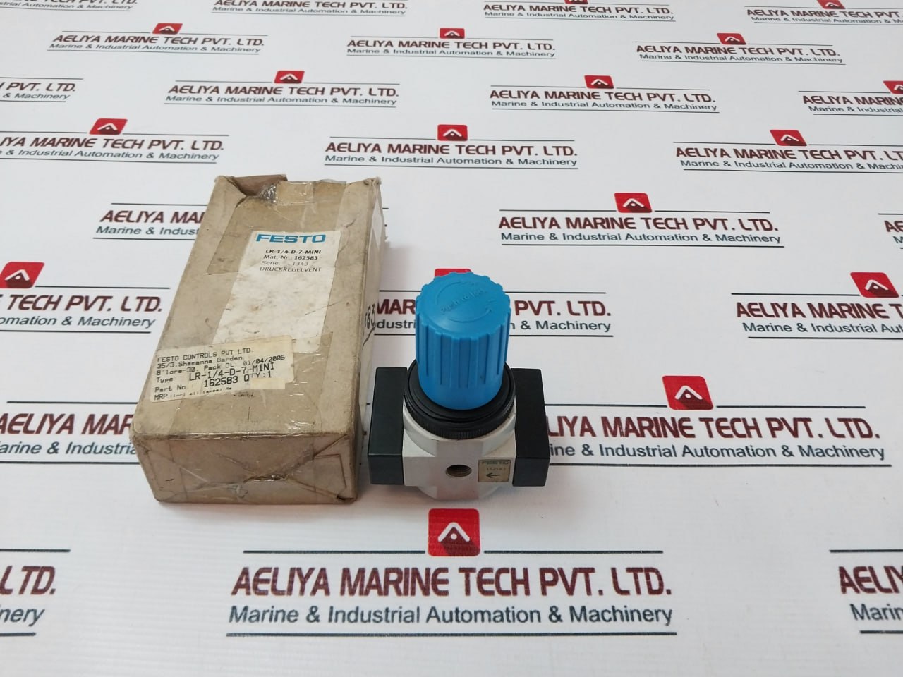 Festo Lr-1/4-d-7-mini Pressure Regulator Valve 162583