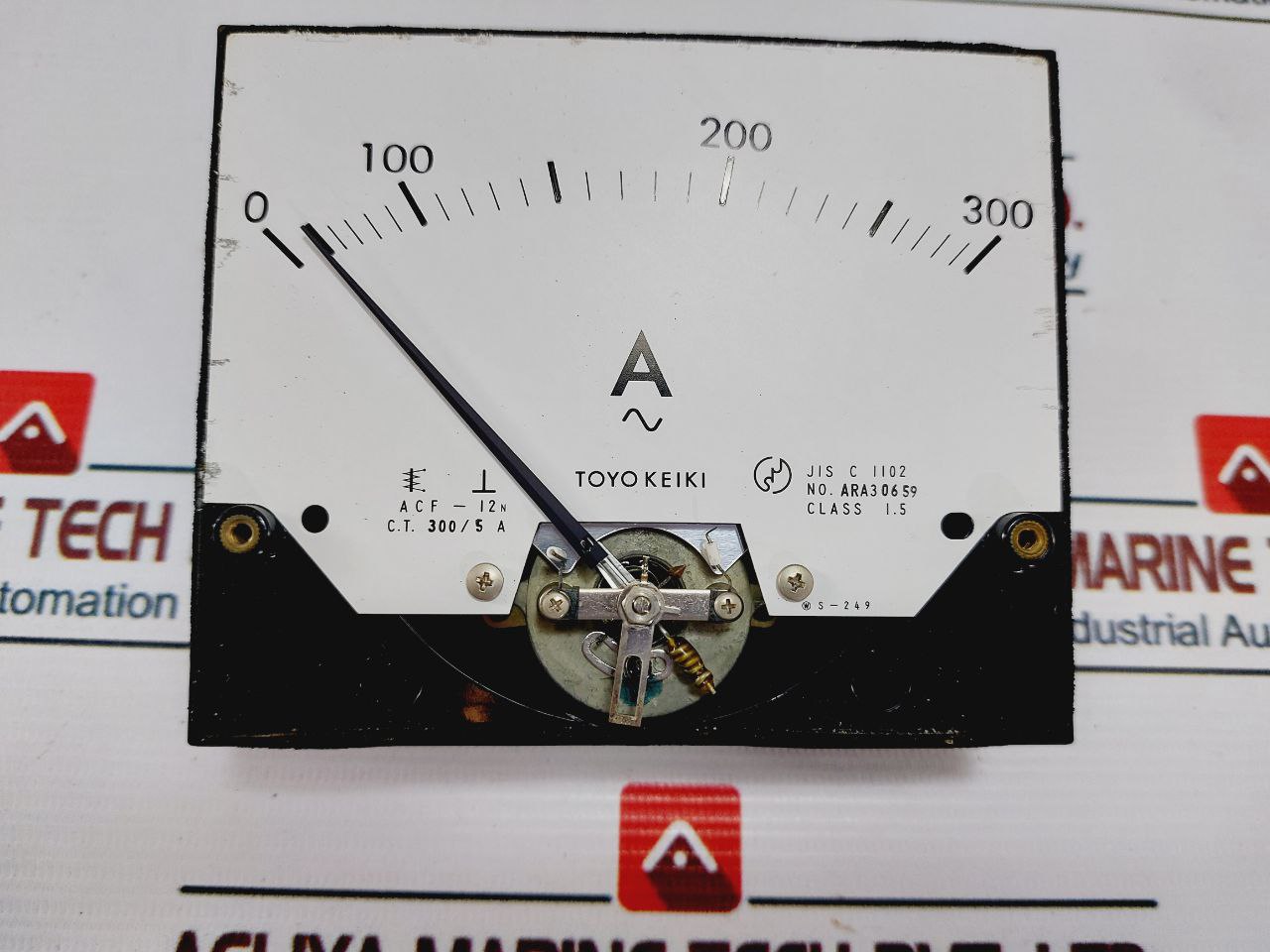 Toyo Keiki Acf-12N Ammeter Nh-265A