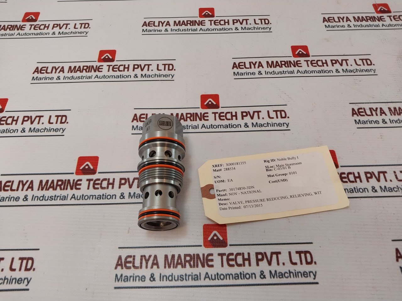 Sun Hydraulics Pphb-8Dn Pressure Reducing Valve