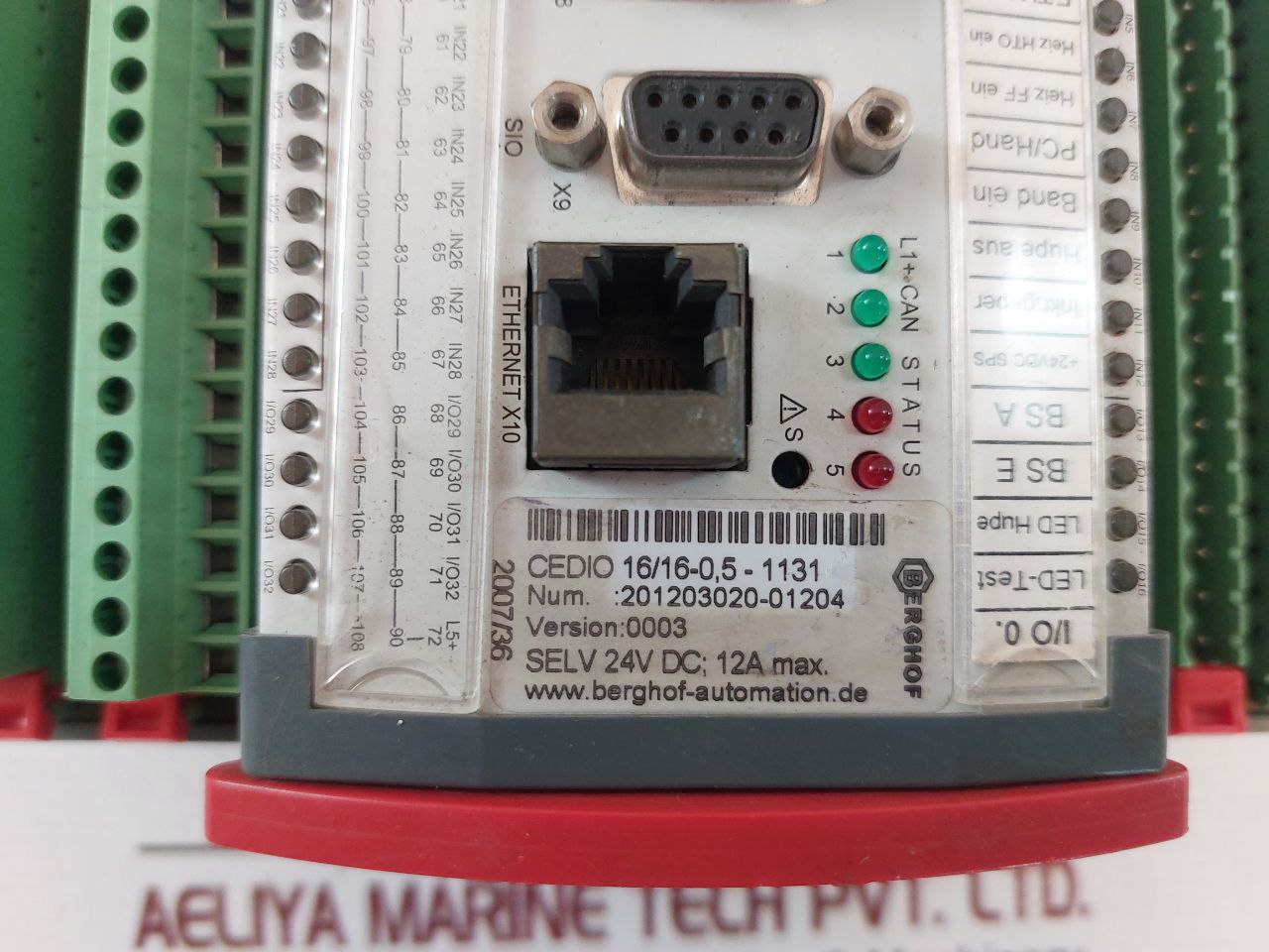 Berghof Cedio 16/16-0,5-1131 Control Module 24V