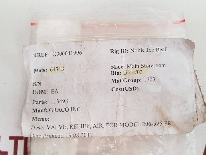 R. Conrader Srv 250 Safety Valve 1/4 Npt