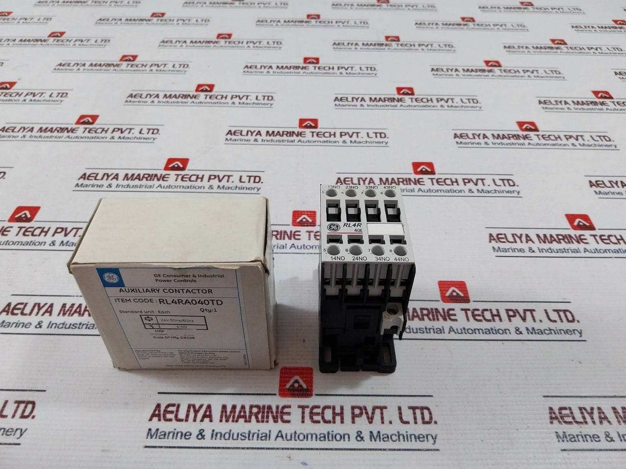 General Electric Rl4Ra040T Auxiliary Contactor 24V 50Hz 28V 60Hz