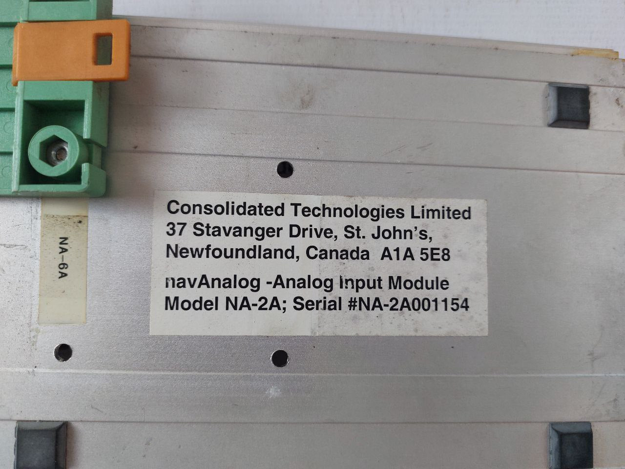Nav Analog +/-10V Input Module
